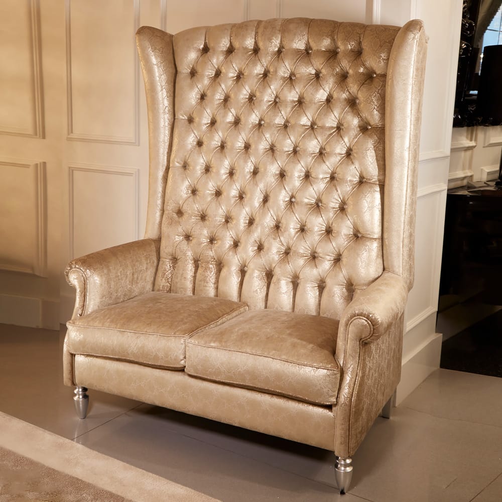 Ex-display-Glamorous-Upholstered-High-Backed-Gold-Sofa-1