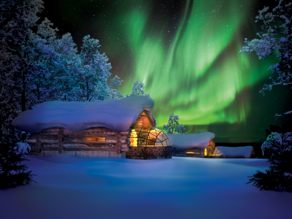 3 of the best Christmas Destinations Arctic Kakslauttanen Finland