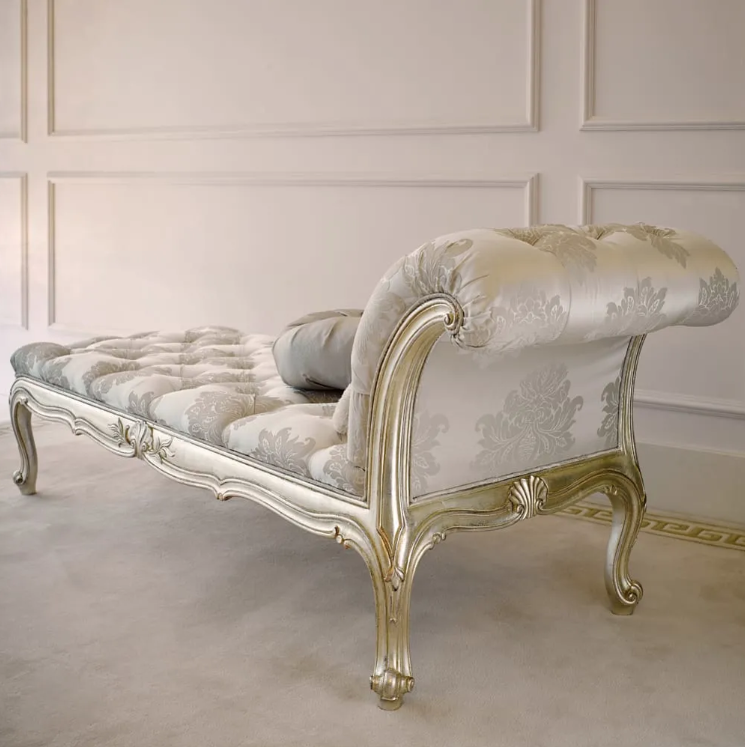 chaise longue, Louis XV