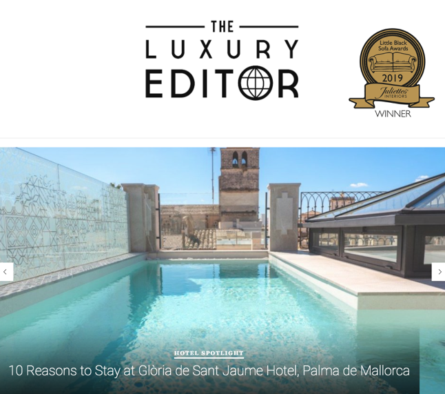 Blog Awards, Luxury Editor