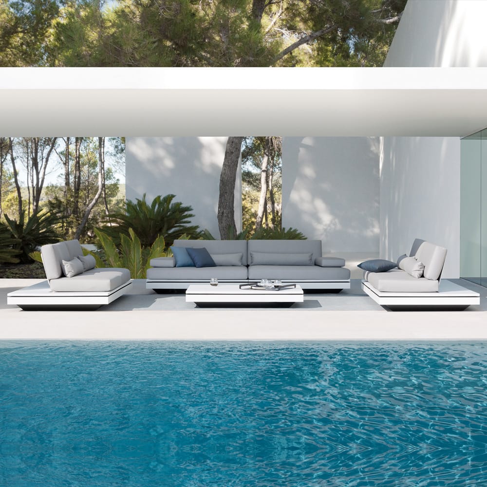 luxury garden furniture, contemporary modular garden furniture set