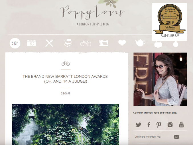 Blog Awards, Poppy Loves