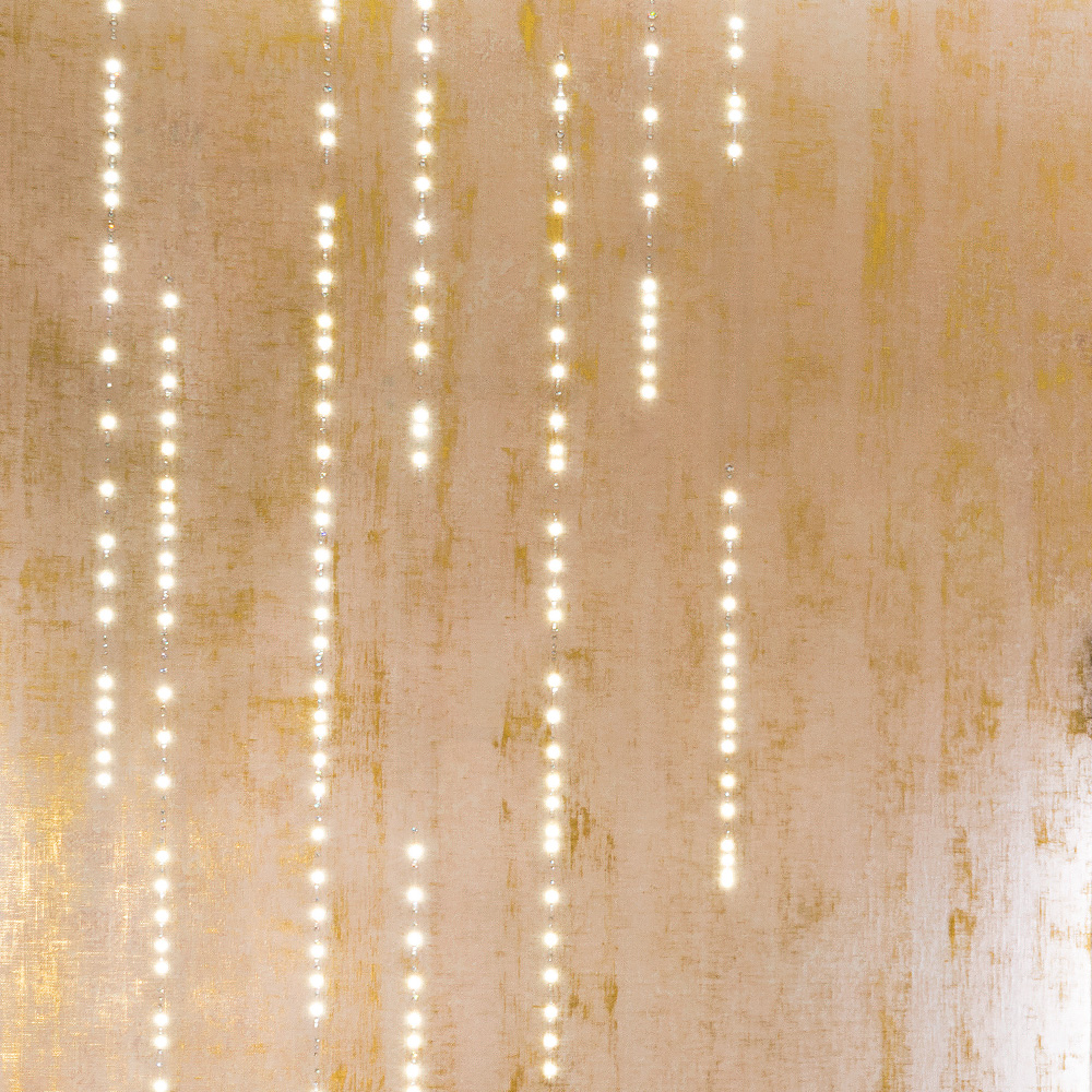Exclusive Swarovski Crystal Feature Wallcovering
