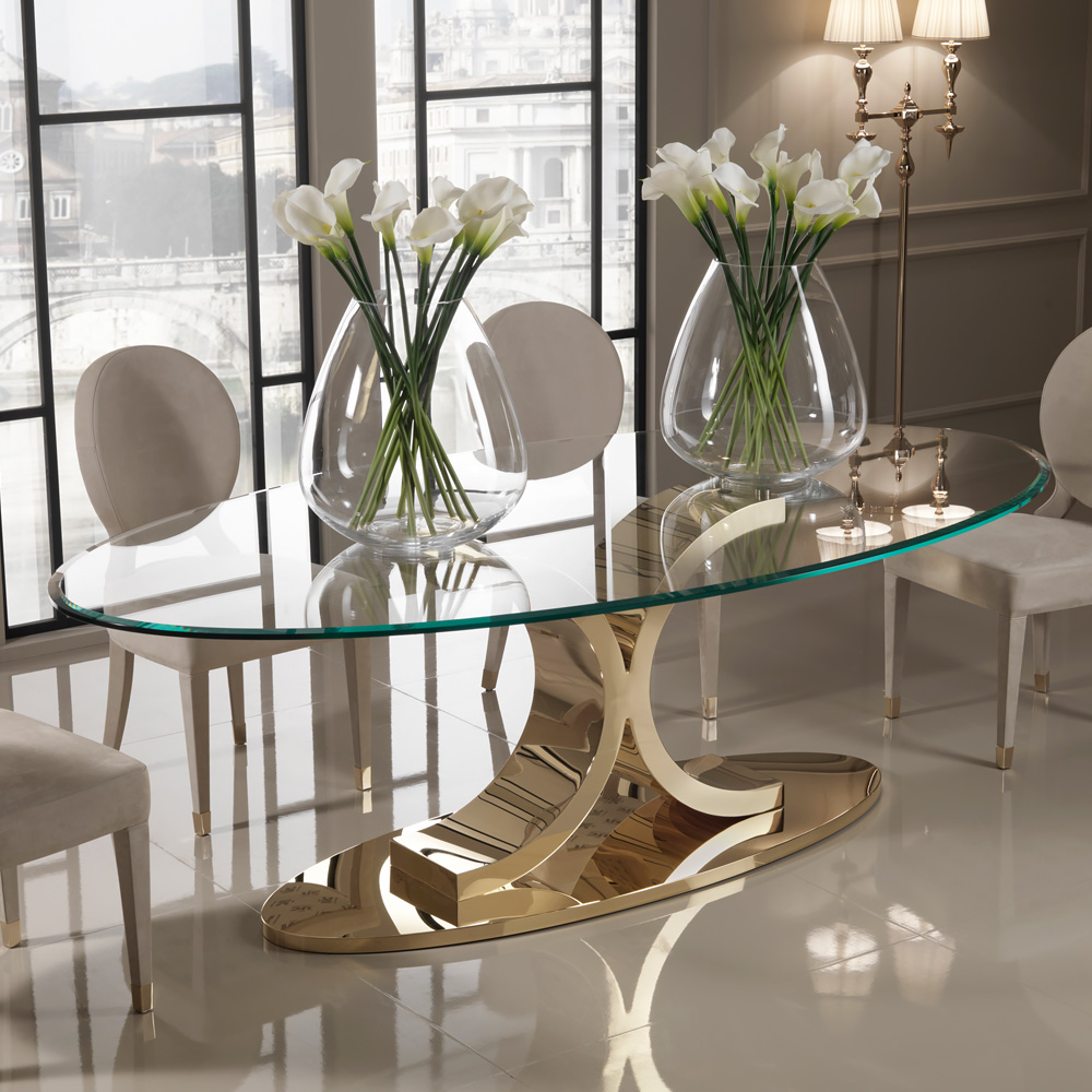 The Oval Glass Table: A Timeless Elegance for Every Home
