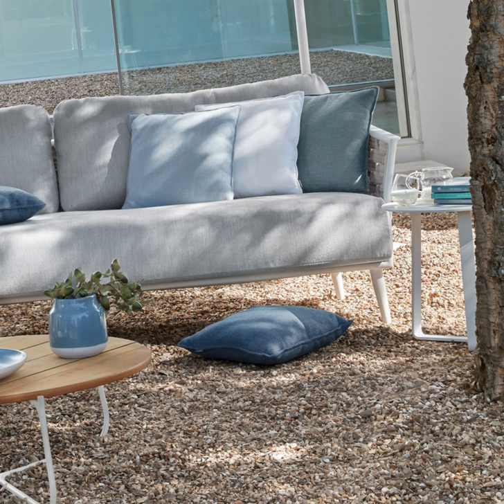 Designer Woven Rope Outdoor Contemporary Daybed - Juliettes Interiors