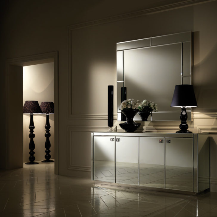 Luxury Italian Designer Buffet and Mirror Juliettes Interiors