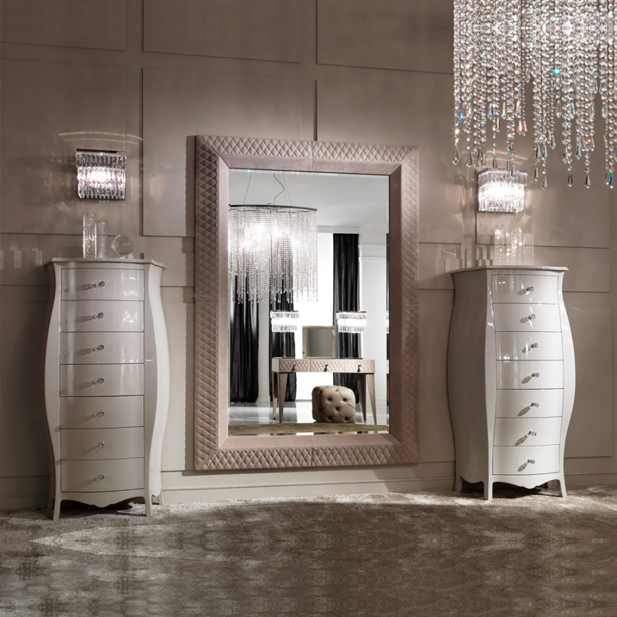 Luxury Modern Italian Designer Tall Boy - Juliettes Interiors