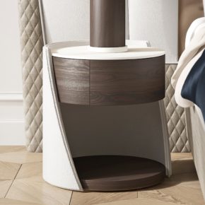 Exclusive Modern Italian Bedside Table - Juliettes Interiors