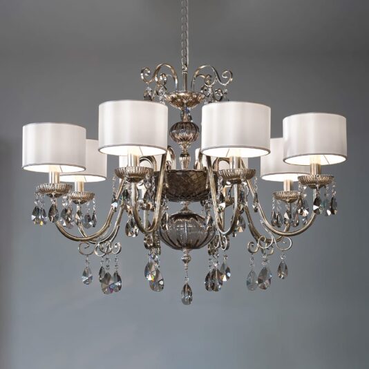 Modern Murano Glass Pendant Chandelier