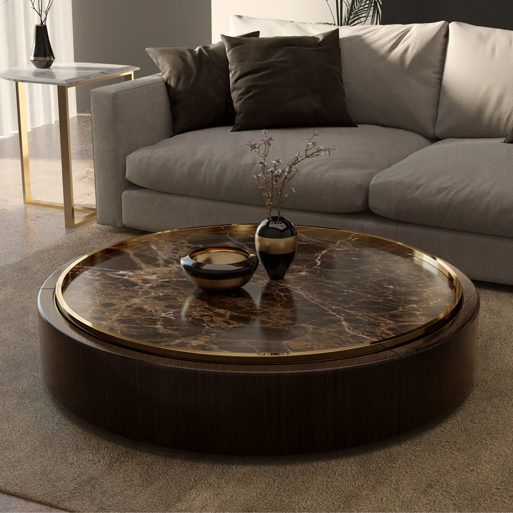 Modern Marble Low Coffee Table 1 