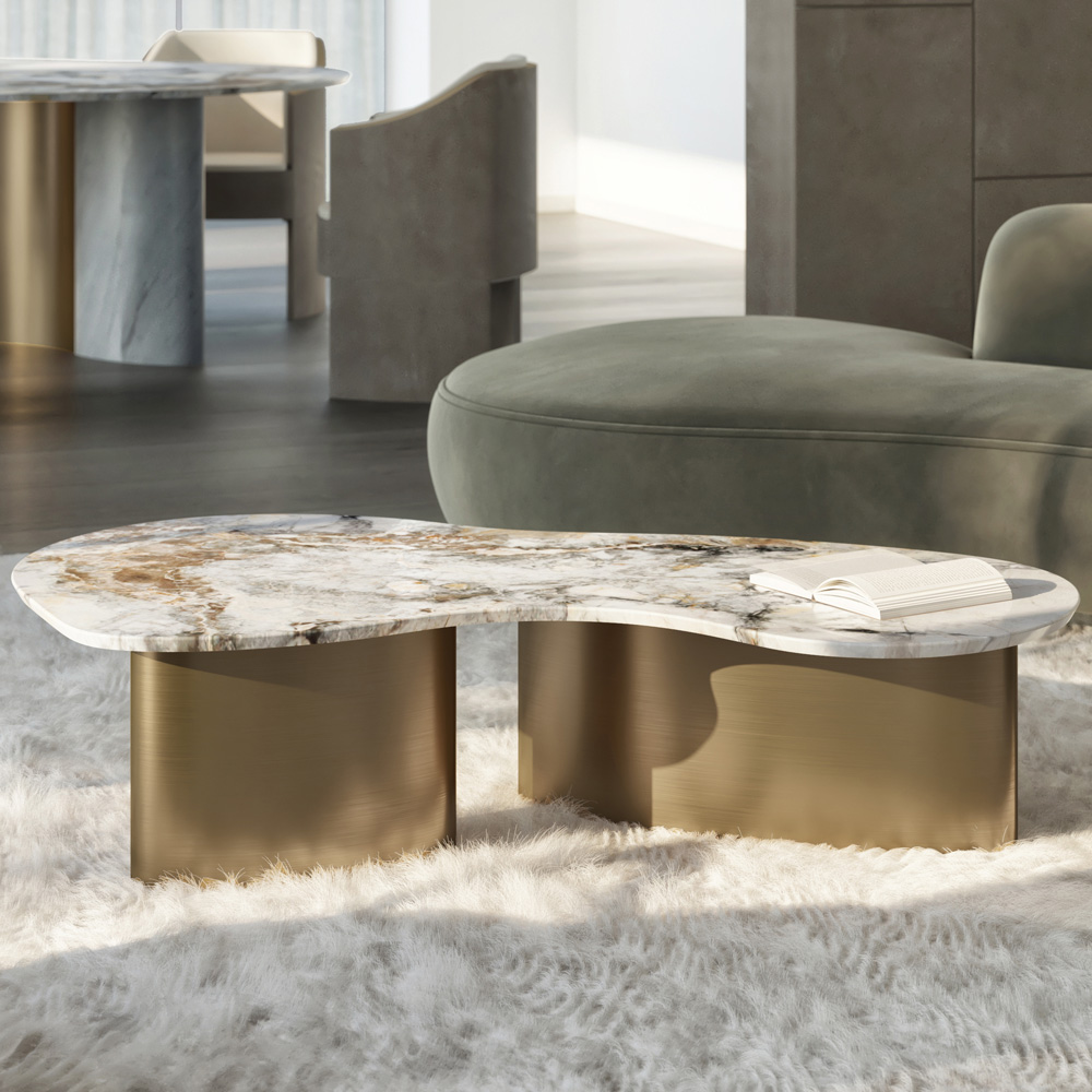 Exclusive Modern Precious Stone Coffee Table 2 