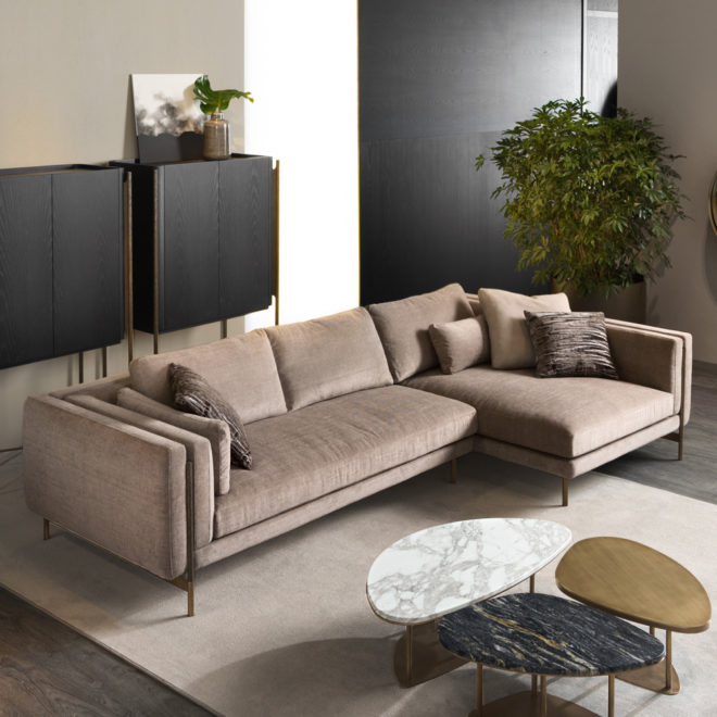 Contemporary Corner Sofa - Juliettes Interiors