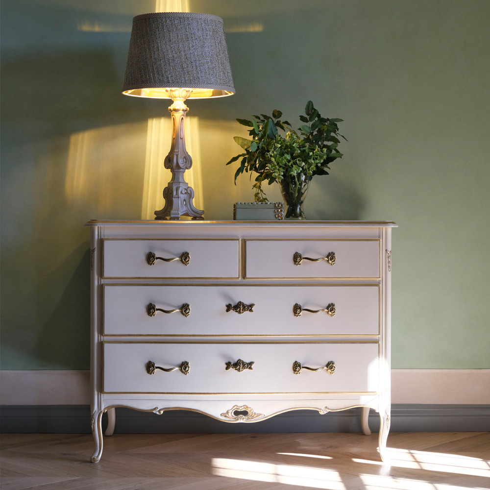 Ornate Louis Style Chest Of Drawers