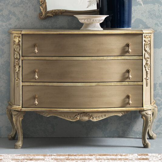 Ornate Classic Style Chest Of Drawers