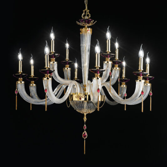 Swarovski® Crystal Candle Style Chandelier