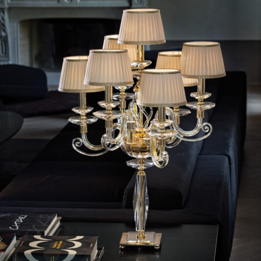 Classic Chandelier Style Table Lamp