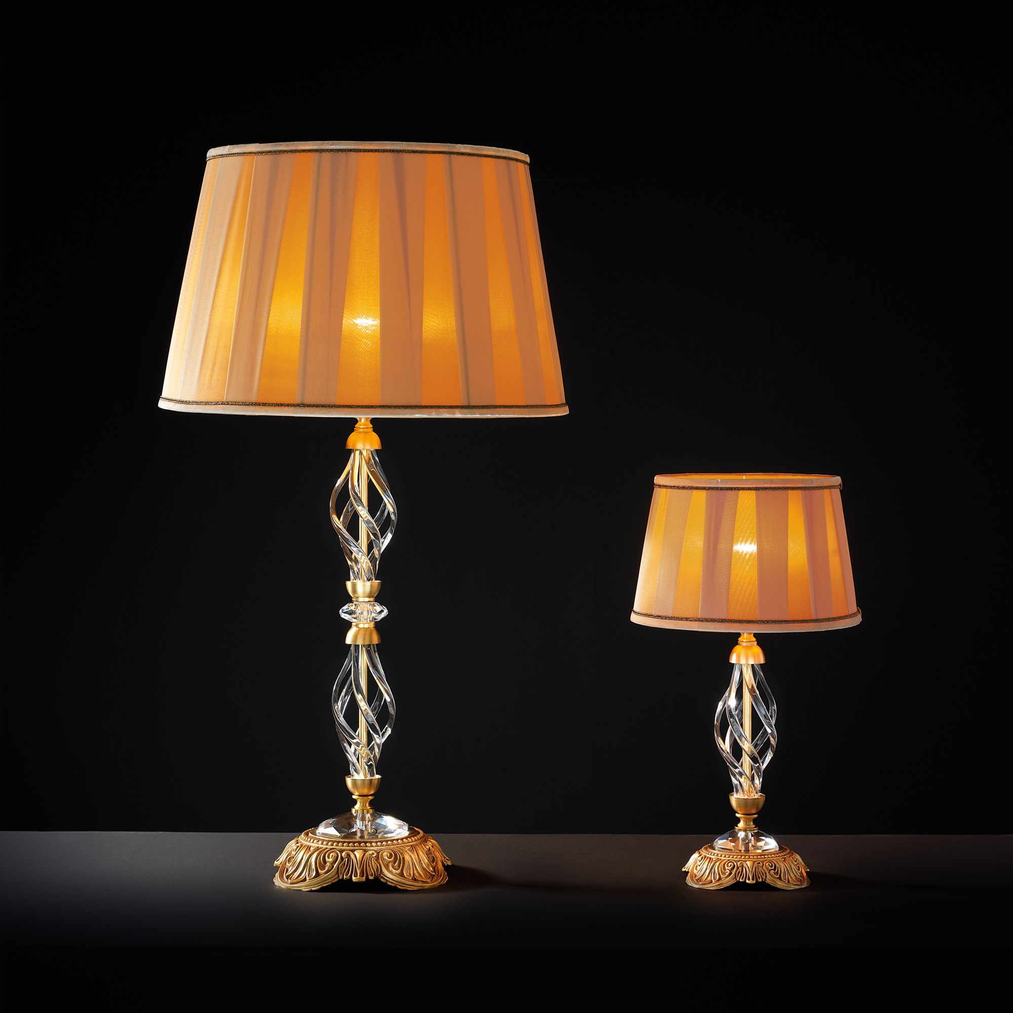 Classic Style Twisted Table Lamp