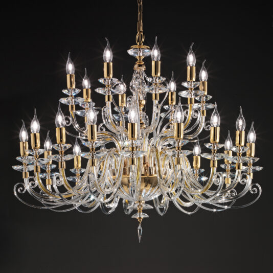 Large Classic Candle Style Chandelier