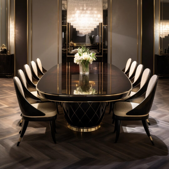 Luxury Furniture design - AI designed room creating harmonious aesthetic